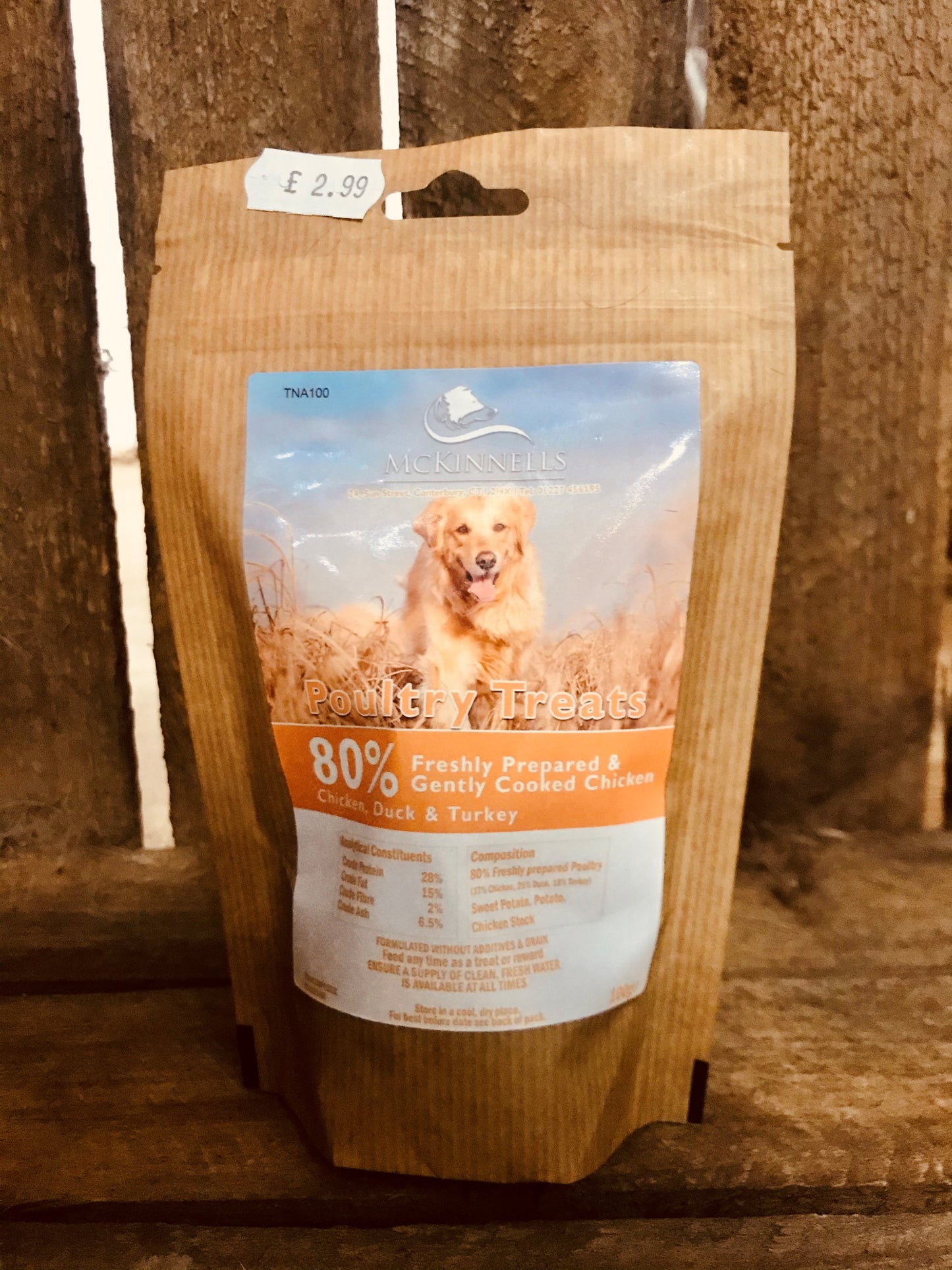 McKinnells Grain Free Chicken Training Treats