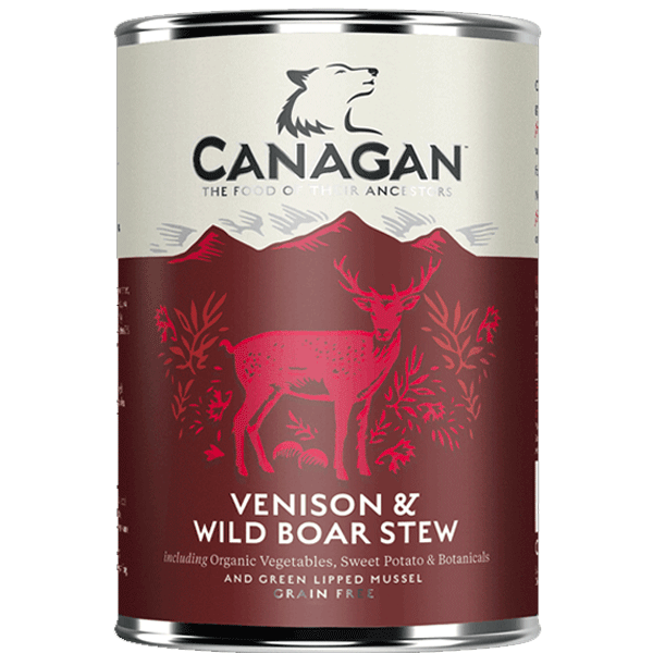 Canagan Venison & Wild Boar Stew Tin 400g