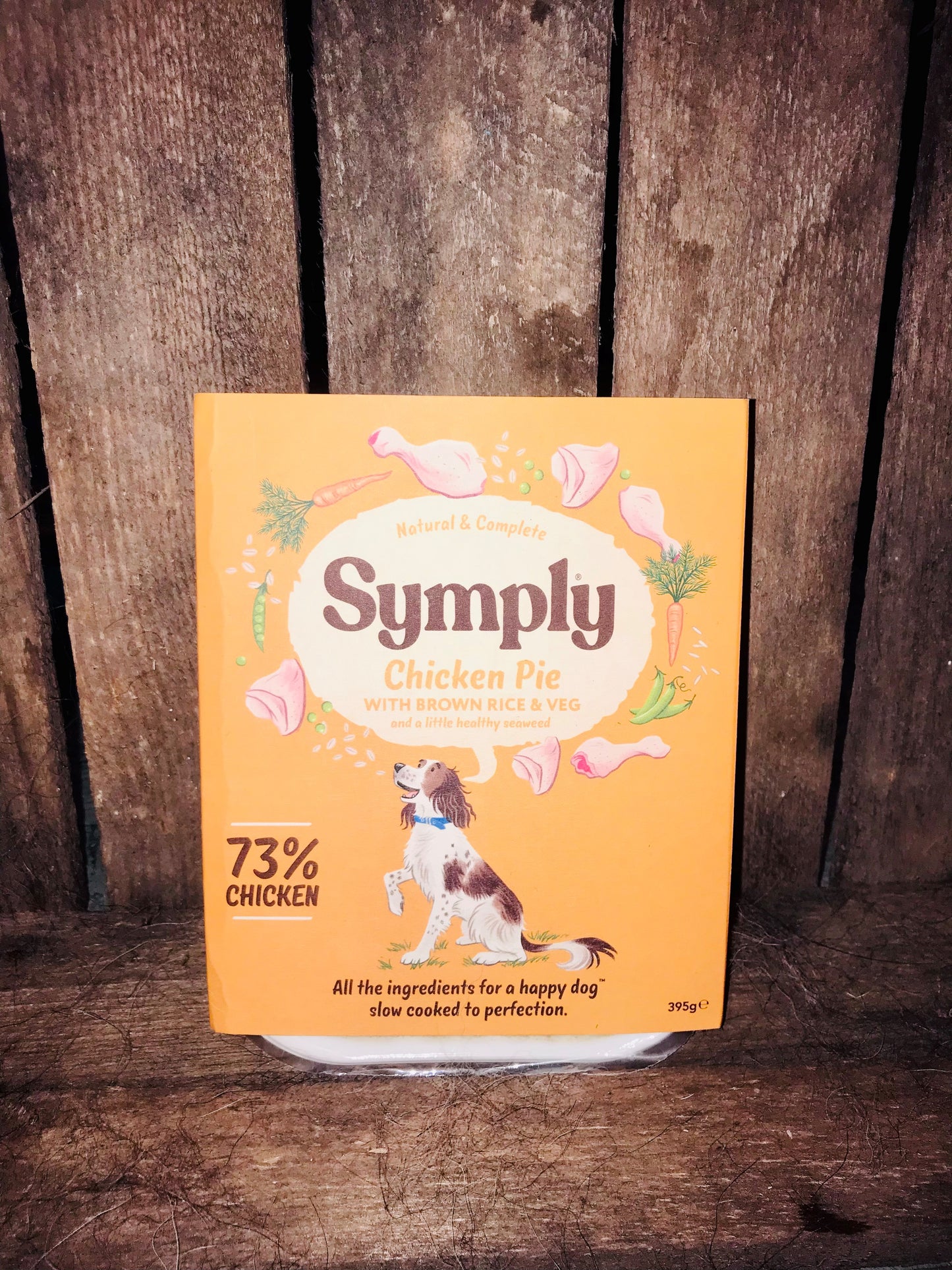 Symply Wet Food Tray Chicken Pie 395g