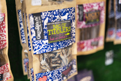 tiddlers dog treats