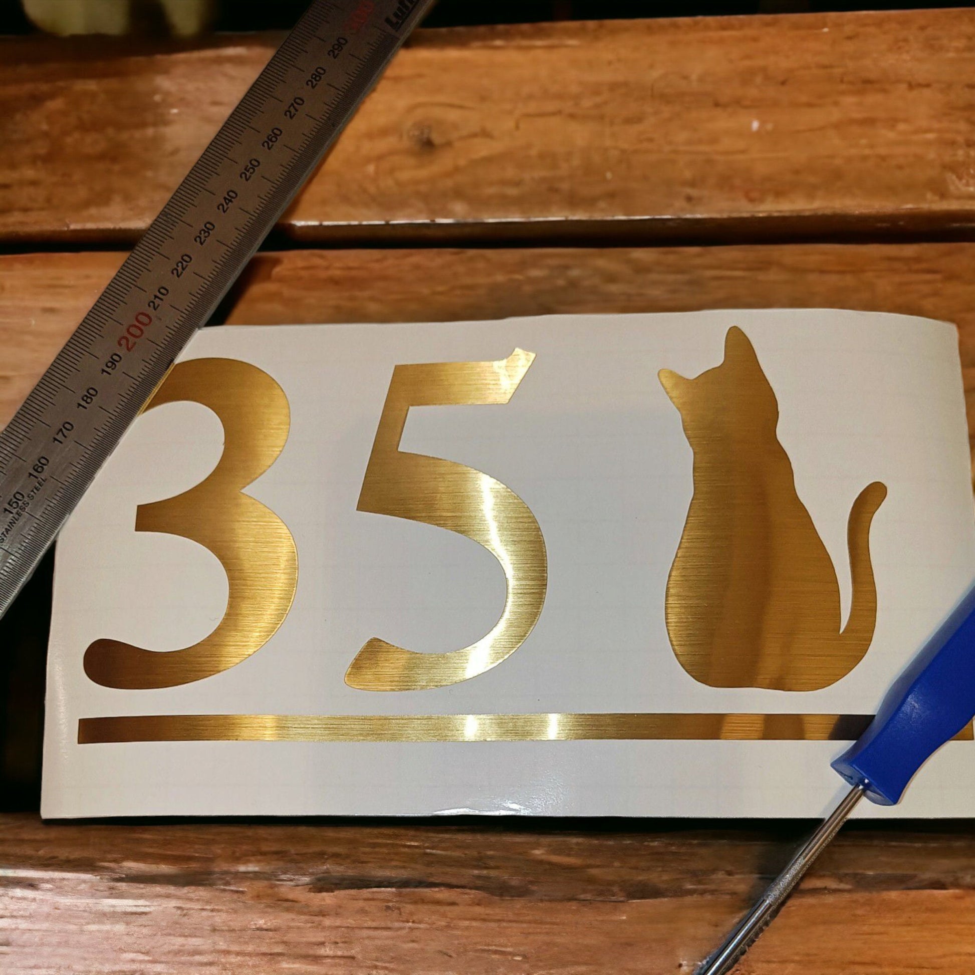 Cat Wheelie Bin Sticker | Permanent Outdoor Transfer