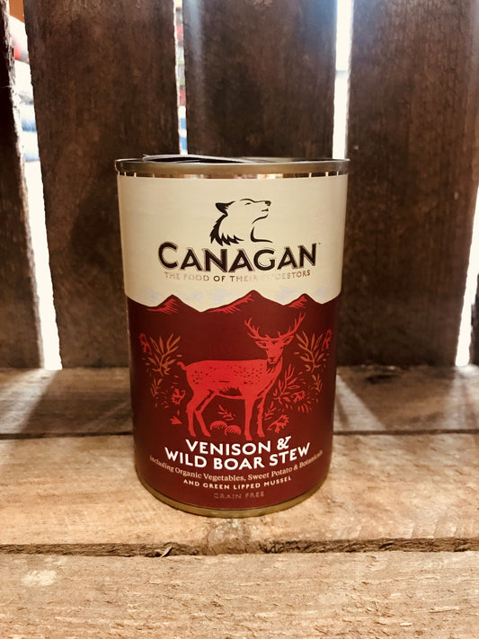 Canagan Venison & Wild Boar Stew Tin 400g