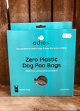 Adios Plastic 120 Compostable Poop Bags with Handles