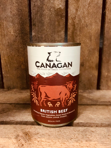 Canagan British Beef Tin 400g