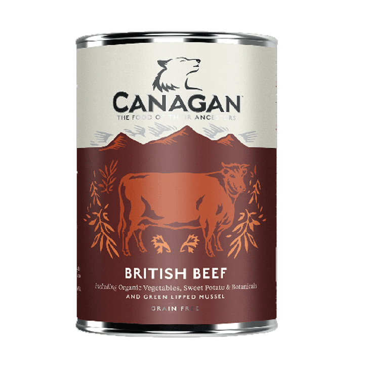 Canagan British Beef Tin 400g