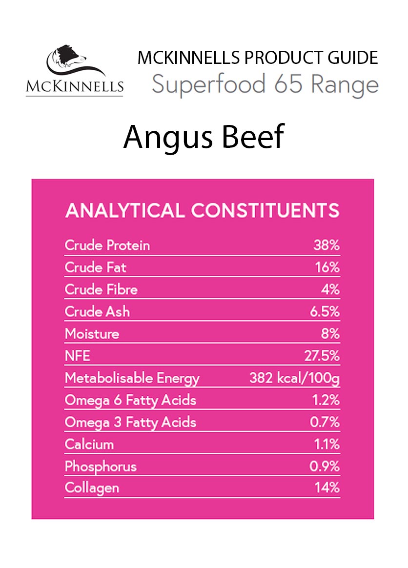 MCKINNELLS Superfood 65 Angus Beef