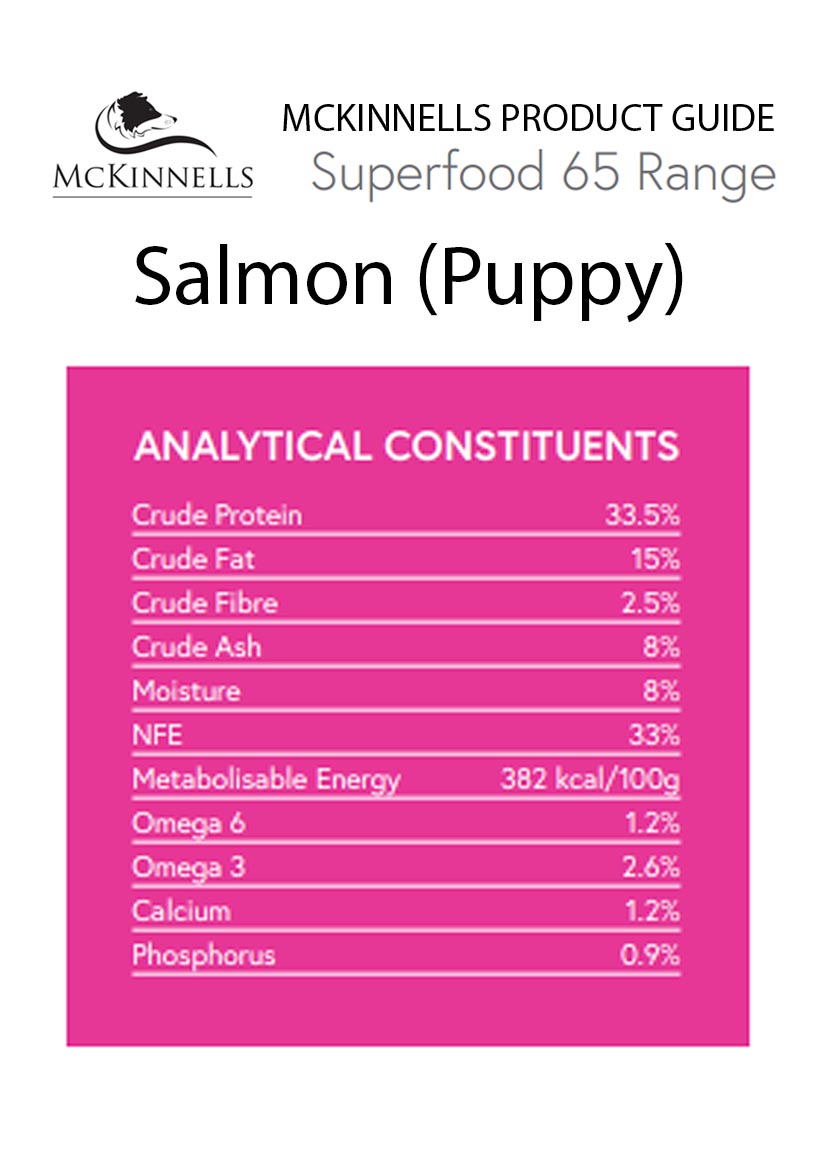 MCKINNELLS Puppy Superfood 65 Salmon
